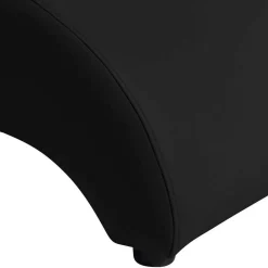 Wohnen Polsterhocker in Schwarz und Buche - Leverias