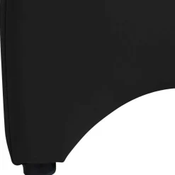 Wohnen Polsterhocker in Schwarz und Buche - Leverias