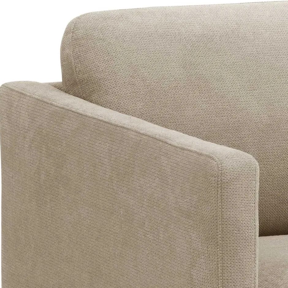 Polstersessel in Beige mit Schwarz - Roco^Wohnen Clearance