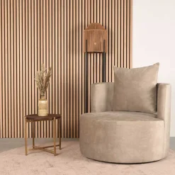 Polstersessel in Beige Velours - Sealand^Wohnen Online