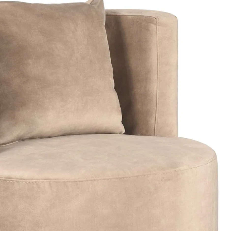 Polstersessel in Beige Velours - Sealand^Wohnen Online