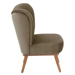 Polstersessel in Beigegrau und Erle - Debe^Wohnen Outlet