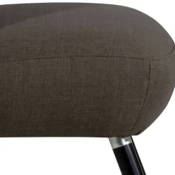 Polstersessel in Dunkelbraun und Schwarz - Melicus^Wohnen Clearance