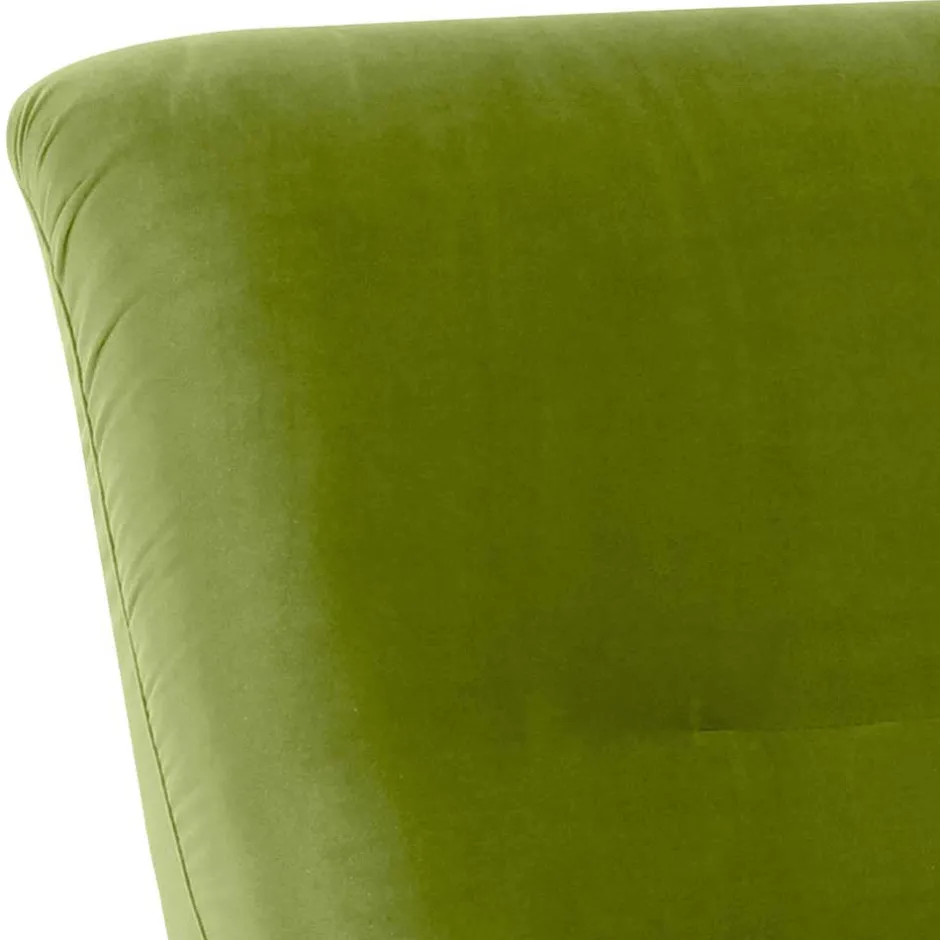 Wohnen Polstersessel in Oliv Grün und Schwarz - Sofia