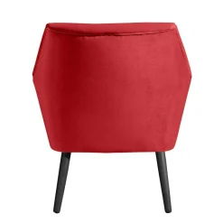 Polstersessel in Rot und Schwarz - Zehadra^Wohnen Sale