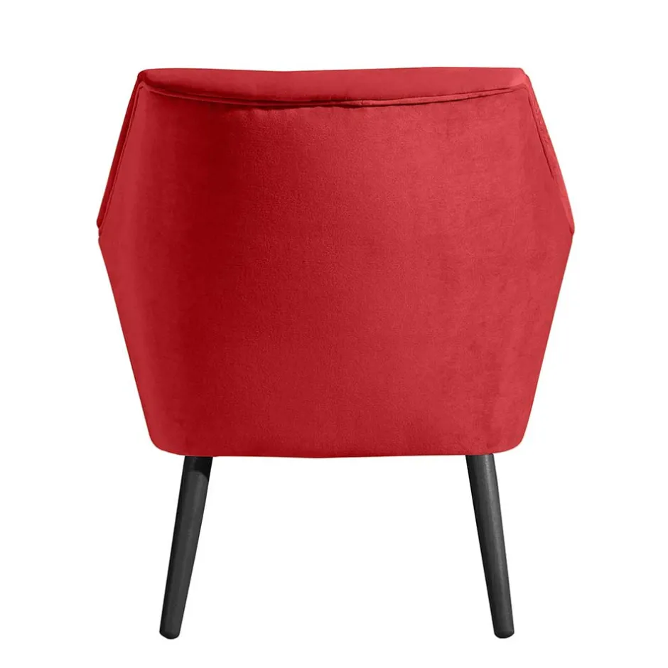 Polstersessel in Rot und Schwarz - Zehadra^Wohnen Sale