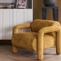 Wohnen Polstersessel in tollem Design aus Samt - Asta