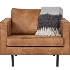 Wohnen Polstersessel Trokey in Cognac Braun