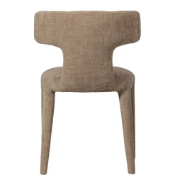 Wohnen Polsterstühle in Beige Stoff - Eradis (2er Set)