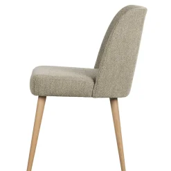 Polsterstühle in Beigegrau Boucle - Cornelys (2er Set)^Wohnen Outlet