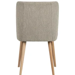 Polsterstühle in Beigegrau Boucle - Cornelys (2er Set)^Wohnen Outlet