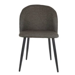 Polsterstühle in Dunkelgrau - Lolona (2er Set)^Wohnen Outlet