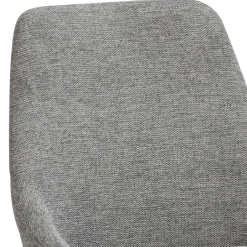 Polsterstühle in Hellgrau & Schwarz - Fabia (2er Set)^Wohnen Discount