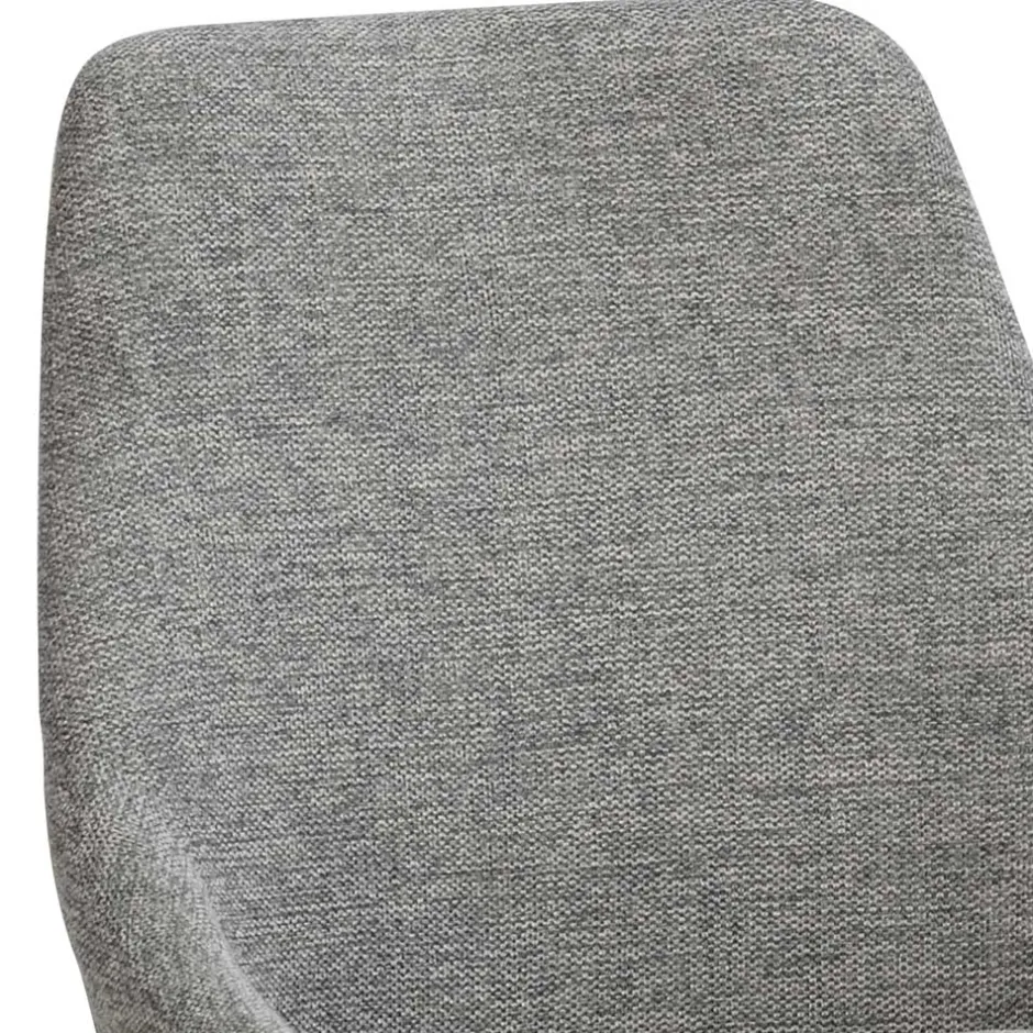 Polsterstühle in Hellgrau & Schwarz - Fabia (2er Set)^Wohnen Discount