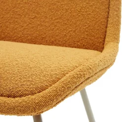 Polsterstühle in Senfgelb Boucle - Gatria (4er Set)^Wohnen Hot