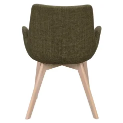 Polsterstühle mit Armlehnen in Dunkelgrün - Termi (2er Set)^Wohnen Best