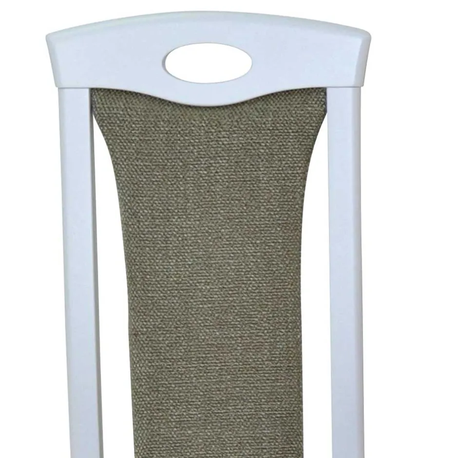 Polsterstuhl in Weiß & Grün - Suena (2er Set)^Wohnen Outlet