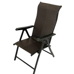 Polyrattan Gartenstühle in Schwarz-Braun - Lucasz (2er Set)^Wohnen Sale