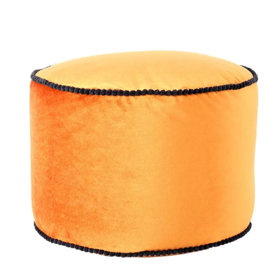 Pouf Yogakissen in Bronze Samt - Ynvinata^Wohnen Outlet