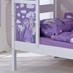 Kinder Wohnen Prinzessin-Kinderbett Adagio in Lila