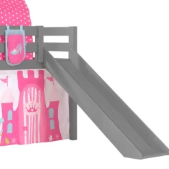 Prinzessinnen Rutschbett in Grau - Panterra^Wohnen Sale