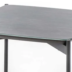 Quadrat Beistelltisch in Blaugrau - Vrono^Wohnen New