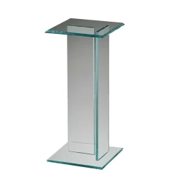 Quadrat Blumensäule aus transparentem Glas - Nadia^Wohnen Best