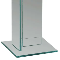 Quadrat Blumensäule aus transparentem Glas - Nadia^Wohnen Best