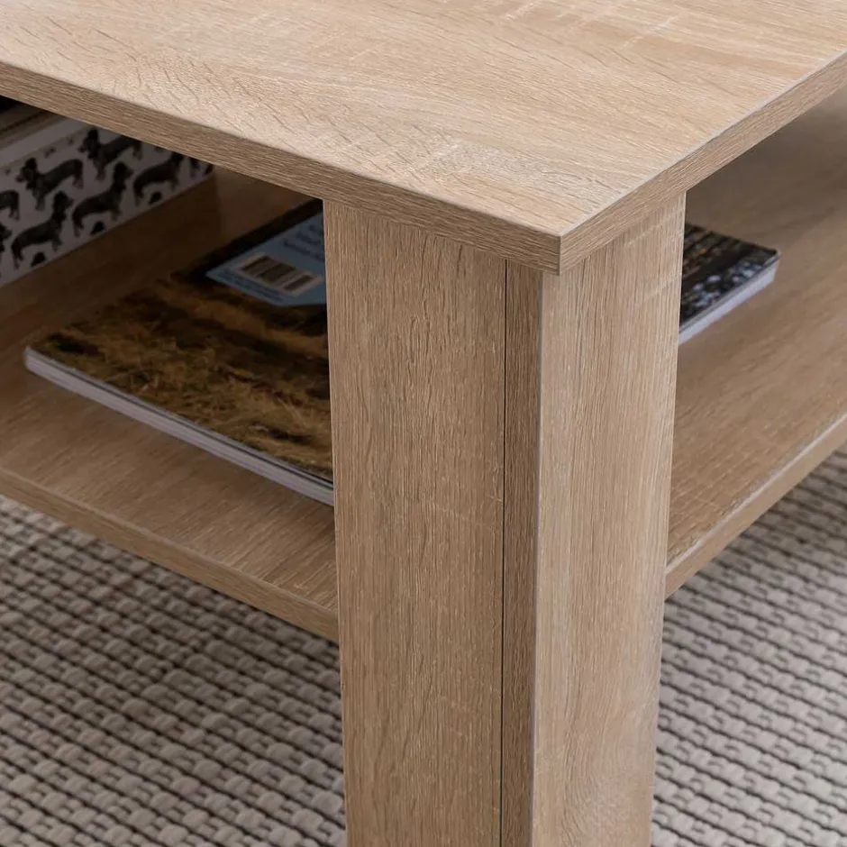 Quadrat Sofatisch in Holz Nachbildung - Zero^Wohnen Hot