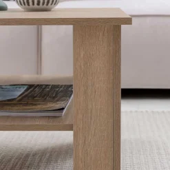 Quadrat Sofatisch in Holz Nachbildung - Zero^Wohnen Hot