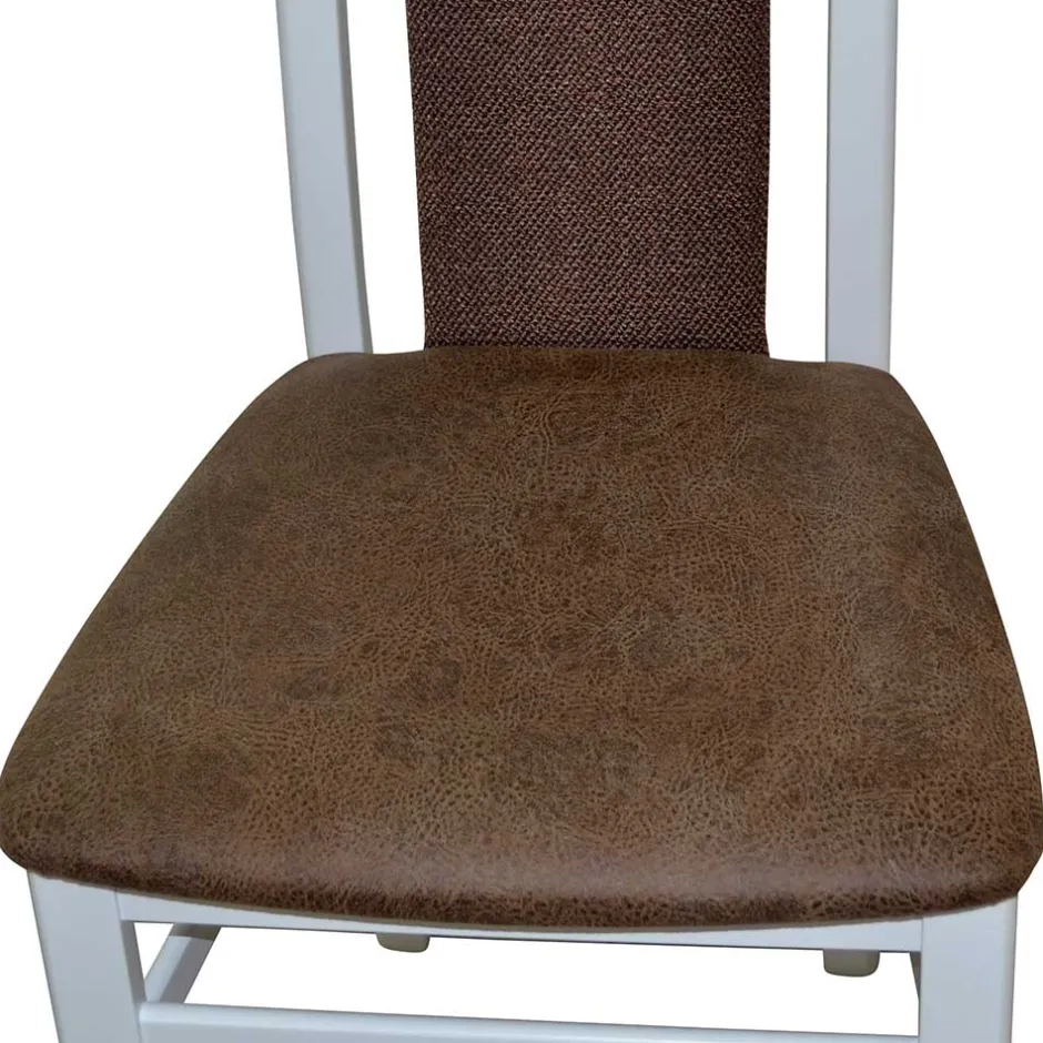 Wohnen Quadratische Essgruppe mit Ausziehtisch - Mosca (fünfteilig)