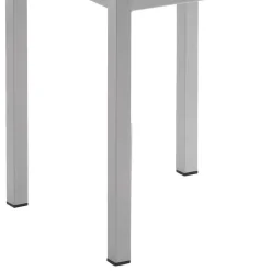 Quadratischer Barhocker in Beige Microfaser - Garrysa^Wohnen Discount