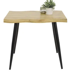 Quadratischer Esstisch mit Baumkanten NB - Ashela^Wohnen Sale