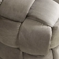 Quadratischer Hocker in Flechtoptik - Malivia^Wohnen Sale