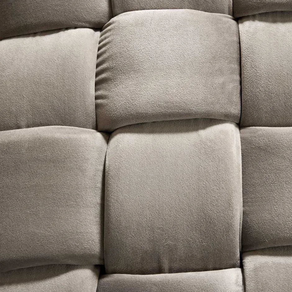 Quadratischer Hocker in Flechtoptik - Malivia^Wohnen Sale