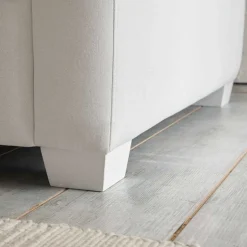 Quadratischer Polsterhocker gestreift - Ganbriassa^Wohnen Discount