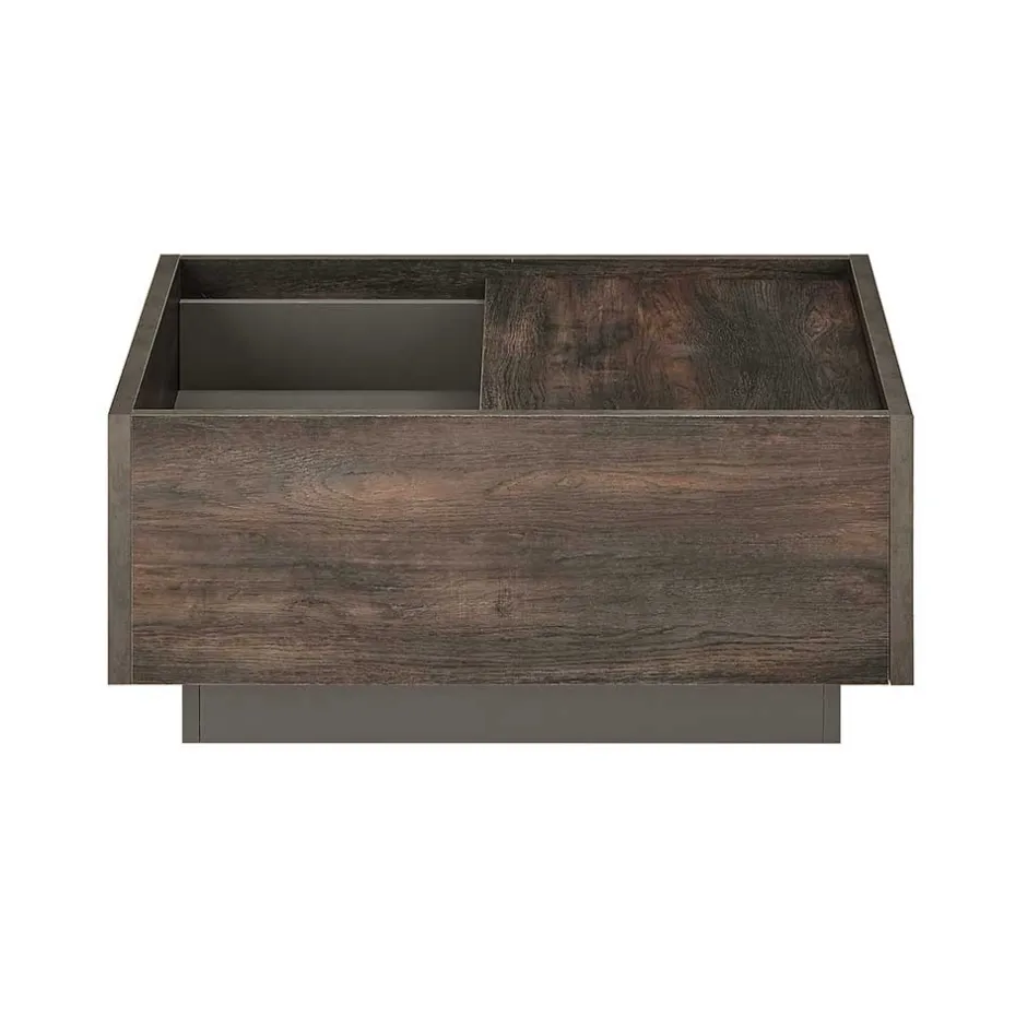 Quadratischer Wohnzimmertisch mit Staufach - Mundo^Wohnen New