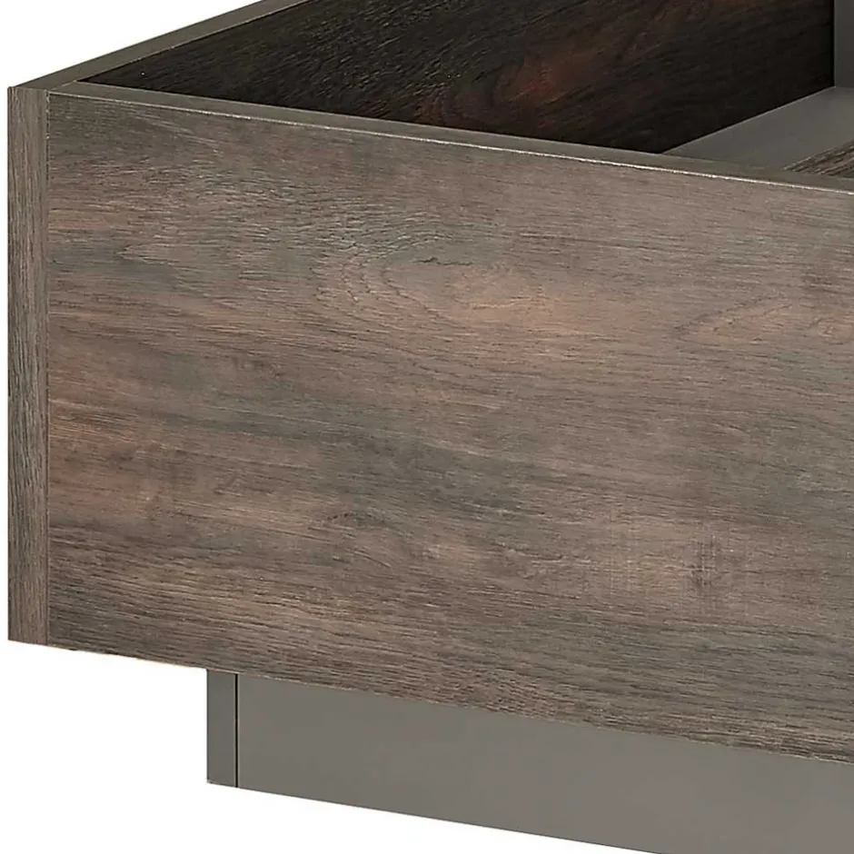 Quadratischer Wohnzimmertisch mit Staufach - Mundo^Wohnen New