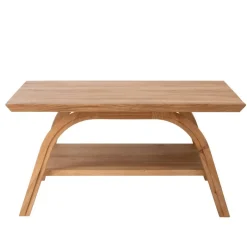 Quadratischer Wohnzimmertisch aus Wildeiche - Fredellia^Wohnen Online