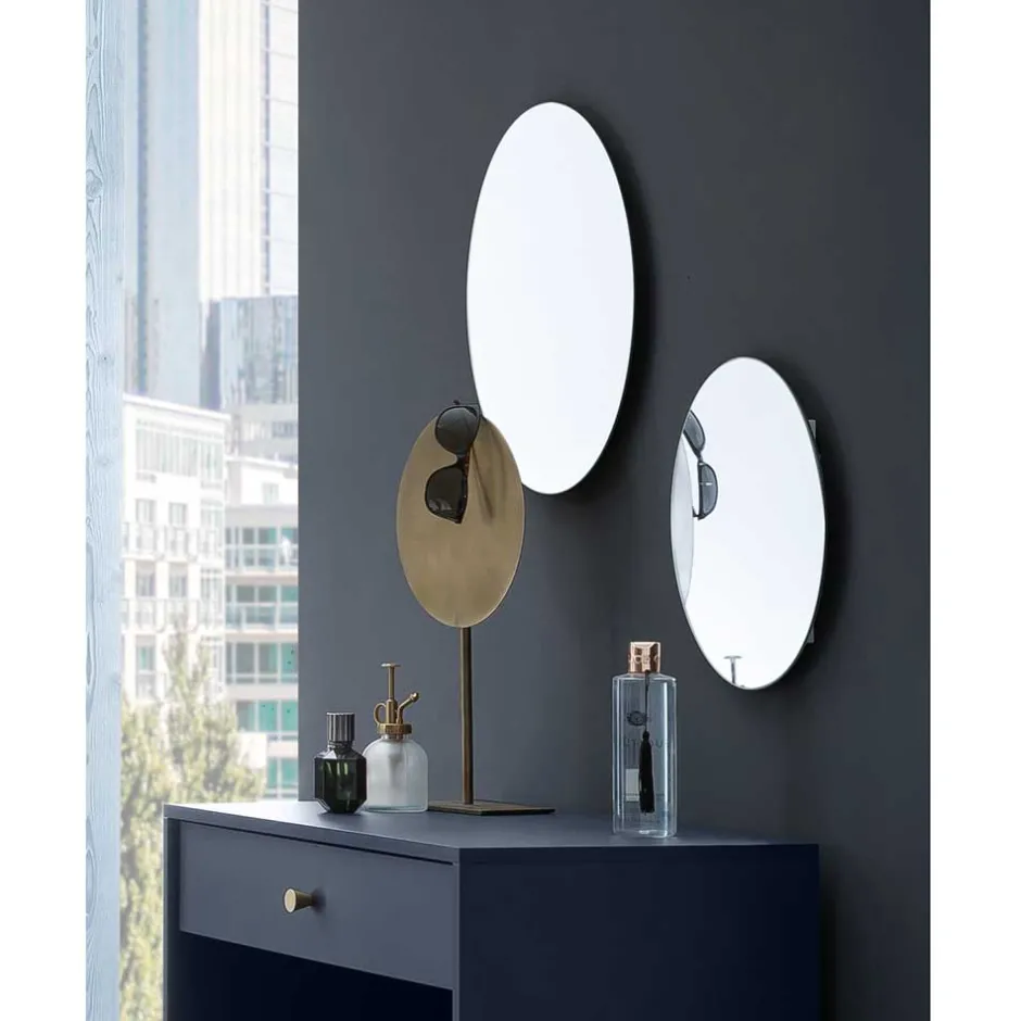 Rahmenloser Spiegel in Rund - Inbano^Wohnen Outlet