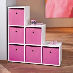 Raumtrenner Stufenregal in Weiß - Tamya^Wohnen Sale