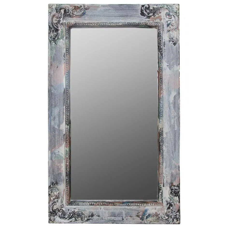 Wohnen Rechteck Spiegel im Shabby Chic Landhaus - Aluko