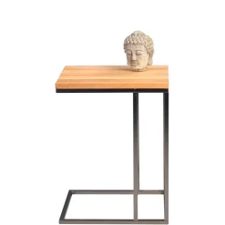 Wohnen Rechteckiger Beistelltisch 38x43 cm Rodiccar mit Kernbuche