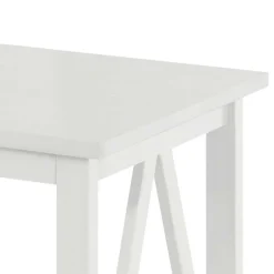 Rechteckiger Beistelltisch in Weiß lackiert - Lydia^Wohnen Outlet