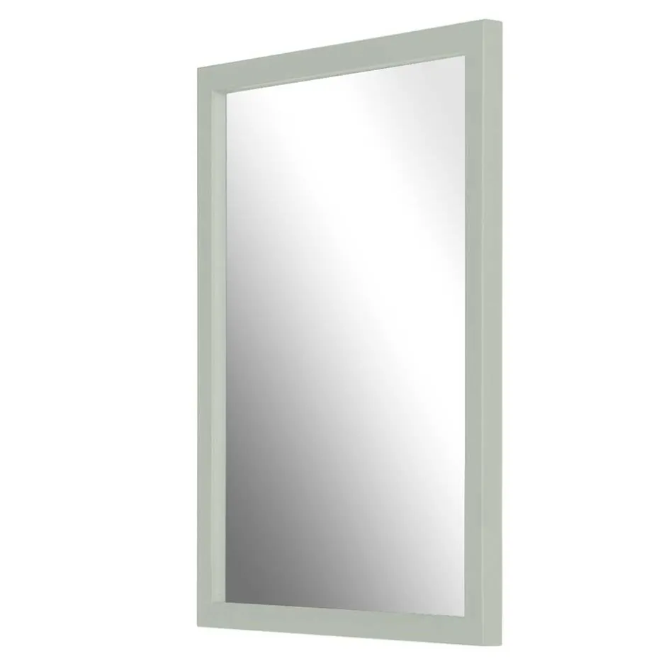 Rechteckiger Flur Spiegel in Graugrün - Monterrey^Wohnen Outlet