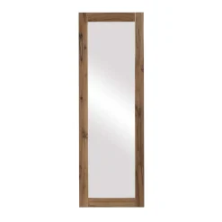 Rechteckiger Wandspiegel mit Holzrahmen - Alsbetas^Wohnen Discount