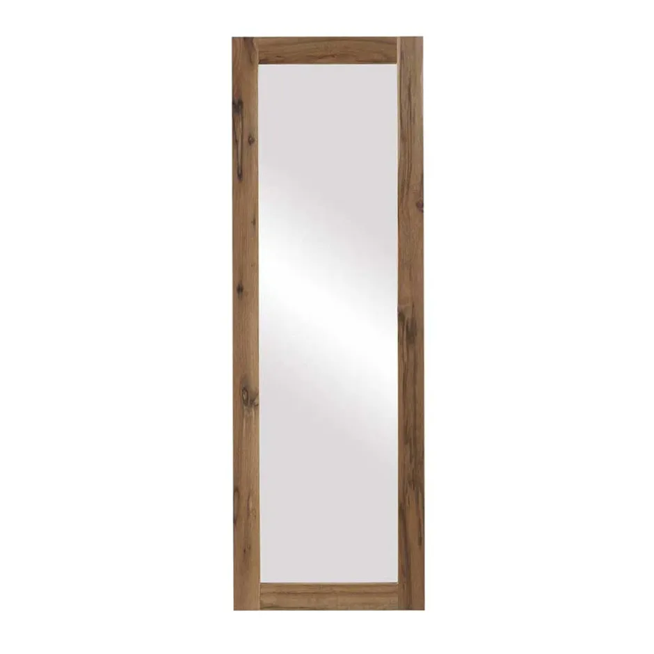 Rechteckiger Wandspiegel mit Holzrahmen - Alsbetas^Wohnen Discount