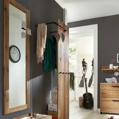 Rechteckiger Wandspiegel mit Holzrahmen - Alsbetas^Wohnen Discount