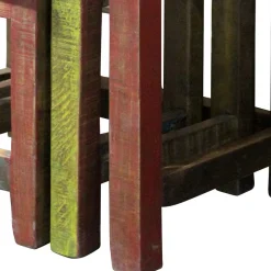 Wohnen Recyclingholz Dreisatztisch Shabby Style - Joe (dreiteilig)