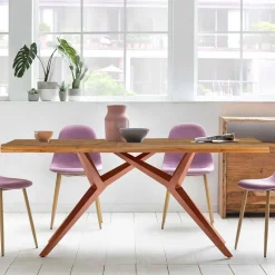 Wohnen Recyclingholz Esstisch aus Teak - Ereventas